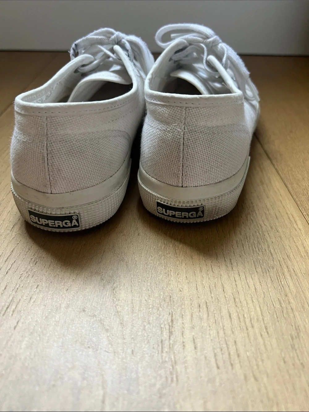 Superga Classic White Canvas Sneakers